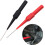 Efficient Multimeter Test Probes Slim-Tip Thin-Needle Probes for Easy Cable Access, 1-Piece Black, Compatible with DMMs 4