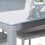 Joolihome Glass Dining Table, 120cm Kitchen Table 8