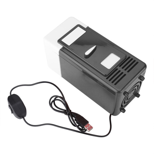 PC USB Mini-Kühlschrank Schwarz