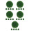 25 Kunstmatige Topiary Valse Plant Groen 1,2 Cm 7