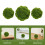 3 Stuks Gesimuleerde Moss Bollen Groen Voor Plafond Decor 8