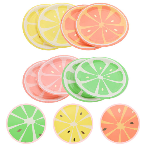 8St Wegwerp Cakepapier Plateaus Multifunctionele Diner Snack 1
