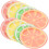 8St Wegwerp Cakepapier Plateaus Multifunctionele Diner Snack 5