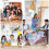 8St Wegwerp Cakepapier Plateaus Multifunctionele Diner Snack 11