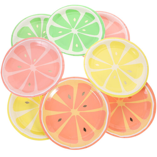 8St Wegwerp Cakepapier Plateaus Multifunctionele Diner Snack 2