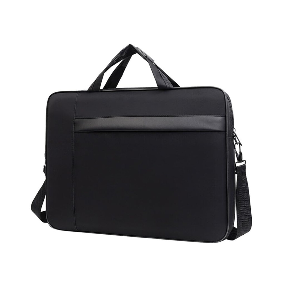 Notebook Bag Fits 15.6-Inch Laptops Oxford Cloth Splash-Proof Portable Business Handbag Black 9016109193339