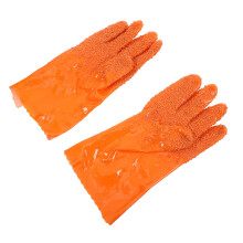 1 paar kartoffelschälhandschuhe, rutschfest, küchenzubehör (rosé)