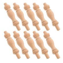 10 Stuks Onafgewerkte Baluster Spindels Voor Diy Trapleuning