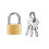 12 Pack Mini Padlock Small Padlock Solid Brass Locks with 3 Key for Luggage Lock,backpack,gym Locke 5
