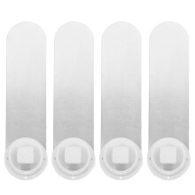 4Stk Mückennetz Fußplatten Stangenfuß Ersatzteile Für Kinderbett