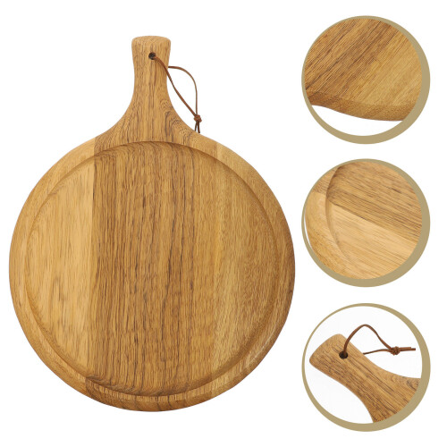 Holz Schneidebrett Mit Griff Steak Tablett 2