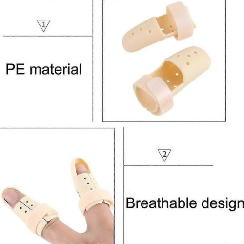 (Size 0)Adjustable Finger Splint Finger Protector Sports 1