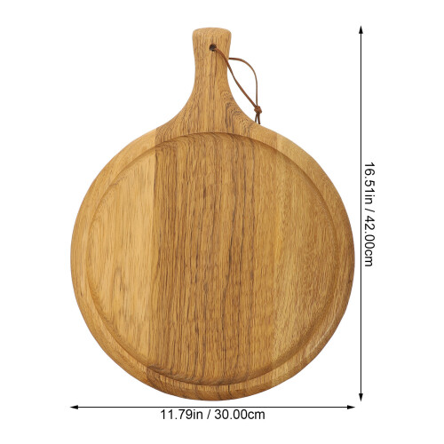 Holz Schneidebrett Mit Griff Steak Tablett 1