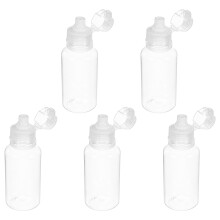 5Stk Portable Squeeze Flasche Mit Klappdeckel Honigbehälter