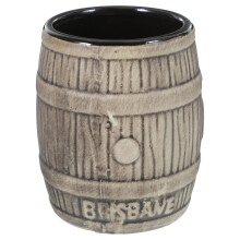 Barrel Shaped Bierkrug Klassisches Trinkglas Hawaiian Party Keramik