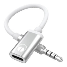 3.5mm Male to Type C Female Audio Cable Cord, Analog Audio Jack Headphone Audio Adapter for MP3 Pla