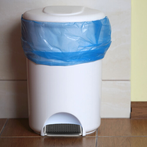 6 Mülleimer Plastik Black 2