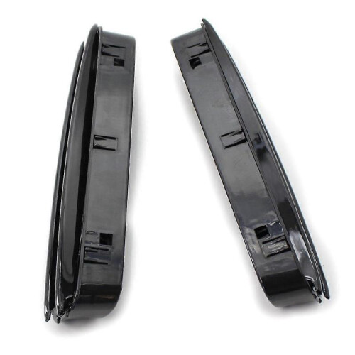 1pair Car Side Wing Air Flow Vents Grille Grill for E60/e61 E39 M5 Glossy Black 2