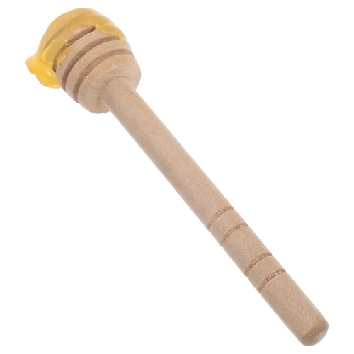 4 Piezas Cucharas De Madera Para Miel, , Jarabe Y 1