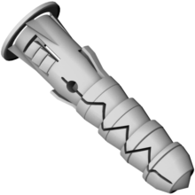 Heavy Duty Nylon Wall Plugs Expansion Fixings Masonry Anchors