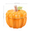 ceramic halloween pumpkin cookie jar with lid for snacks nuts storage 3