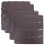 4 Pièces Dalles Emboîtables Imitation Intérieur 6