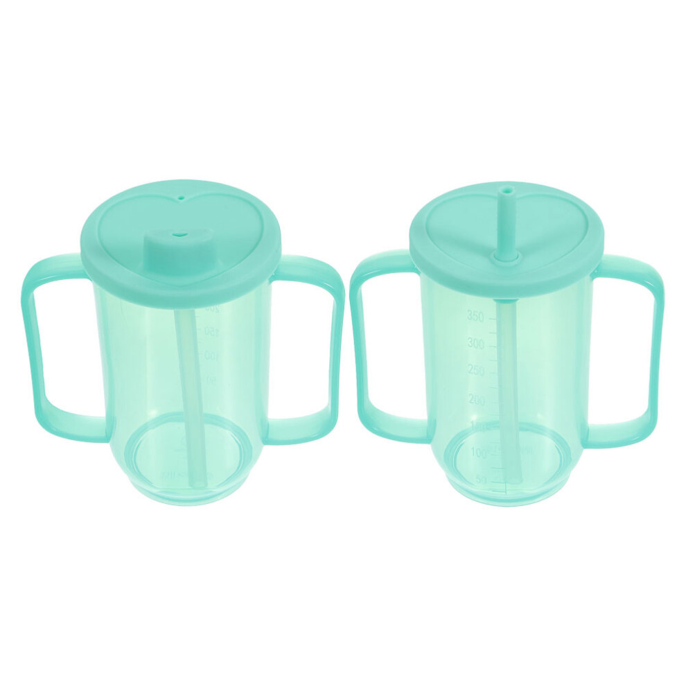Villcase 2Pcs Elderly Care Sippy Cups For Bedridden Patients And Maternity Use