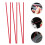100Pcs Plastic Spray Can Nozzle Replacement Sprayer Extension 5