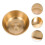 1Pc Holy Water Cup Copper Bowl Decoration 3