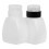 2Pcs Clear Refillable Push Down Pump Bottle For Nail Polish Remover 7