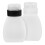2Pcs Clear Refillable Push Down Pump Bottle For Nail Polish Remover 10