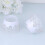 60 Pcs Cupcake Wrappers Hollow Pattern High Temp Resistance White 3
