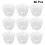 60 Pcs Cupcake Wrappers Hollow Pattern High Temp Resistance White 4