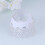 60 Pcs Cupcake Wrappers Hollow Pattern High Temp Resistance White 11