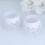 60 Pcs Cupcake Wrappers Hollow Pattern High Temp Resistance White 10