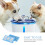 12 Pcs Cat Water Fountain Filter: Activated Carbon Purification Pad 9