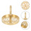 1pc Incense Ash Pressing Brass Tool Incense Presser Incense Ash Press 4