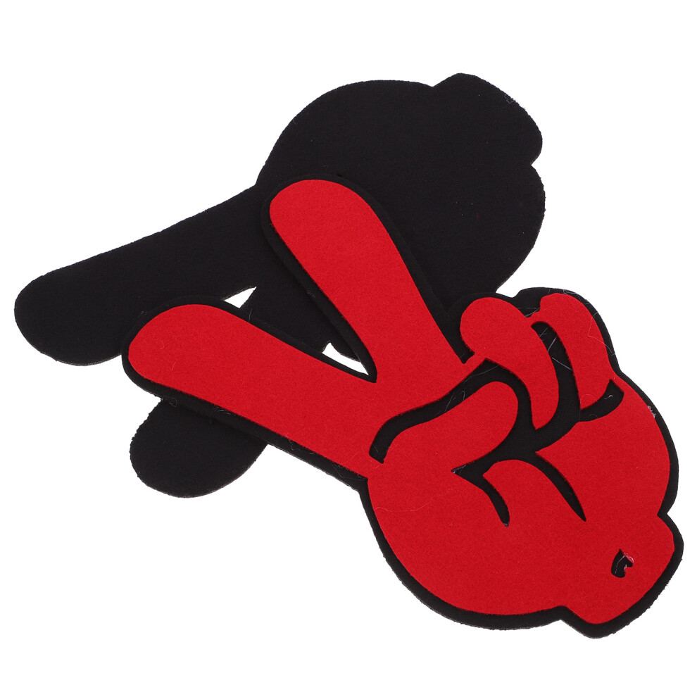 2Pcs Cheer Finger Sports Victory Gesture Cheerleading Supplies-image-OPC-PKVD66F-NEW