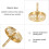 1pc Incense Ash Pressing Brass Tool Incense Presser Incense Ash Press 9