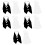 5 Sets Wedding Themed Covers Bridal Veil Decor 9