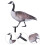 Garden Duck Insert Stake Acrylic Decorative Courtyard Sign 5