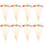 100Pcs Five-Pointed Star Toothpicks For Appetizers And Cocktails 3