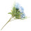 Artificial Rose Bouquet Blue Silk Flower 1pcs 17.7x11in 1