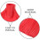 Raindrops Headgear Broom Replacement Head 38.00x26.50x2.50cm Red 8
