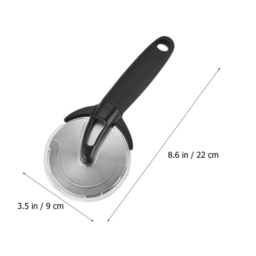 Pizza Cutter Stainless Steel Anti Skid Handle Baking Tool 1