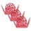 100Pcs Hollow Rose Trim Chocolate Candy Cups Wrappers For Packaging 7