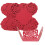 100Pcs Hollow Rose Trim Chocolate Candy Cups Wrappers For Packaging 4