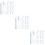 30 Pcs Clothes Shirt Folder Organizer T-Shirt Folding Board Plastic 11