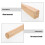 Hoe Handle Wood Replacement For Carpenter Woodworking Tool 8