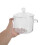 2 pezzi pentola in borosilicato per , stufati e noodle 8